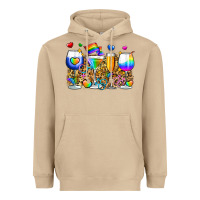 Mushroom pride wine cups Heavyweight Hoodie - Zillion Design Studio