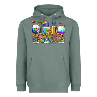 Sage pride wine cups Heavyweight Hoodie - Zillion Design Studio