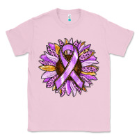 Bubblegum Pink Cancer Awareness Sunflower Classic Tee - RanaPortraitStore
