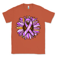 Copper Cancer Awareness Sunflower Classic Tee - RanaPortraitStore