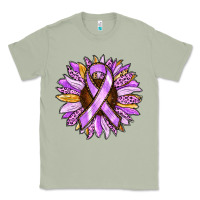 Matcha Cancer Awareness Sunflower Classic Tee - RanaPortraitStore