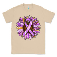 Mushroom Cancer Awareness Sunflower Classic Tee - RanaPortraitStore
