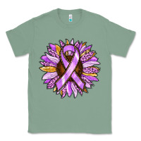 Sage Cancer Awareness Sunflower Classic Tee - RanaPortraitStore