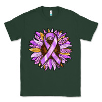 Sports Green Cancer Awareness Sunflower Classic Tee - RanaPortraitStore