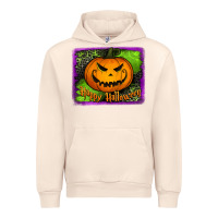 Sandshell Happy Halloween Pumpkin Urban Hoodie - Jasminsmagicworld