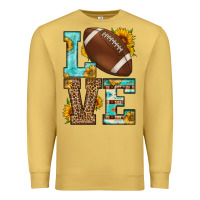 Antique Gold western love american football Premium Sweatshirt - HRA Design Shop