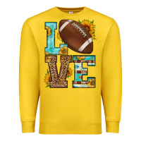 Lemon western love american football Premium Sweatshirt - HRA Design Shop
