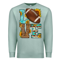 Seafoam western love american football Premium Sweatshirt - HRA Design Shop