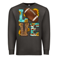 Smoke western love american football Premium Sweatshirt - HRA Design Shop