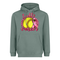 Sage Tackle Cancer Softball Heavyweight Hoodie - texasbilliewilder