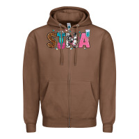 Chestnut stna Zipper Hoodie - texasbilliewilder