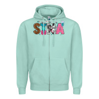 Seafoam stna Zipper Hoodie - texasbilliewilder