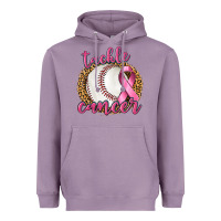 Lavender Tackle Cancer Baseball Heavyweight Hoodie - texasbilliewilder