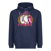 Navy Tackle Cancer Baseball Heavyweight Hoodie - texasbilliewilder