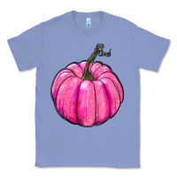 Colony Blue Breast Cancer Awareness Pink Pumpkin Classic Tee - RanaPortraitStore