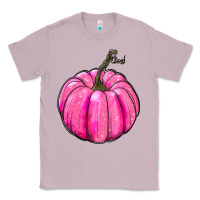 Lilac Breast Cancer Awareness Pink Pumpkin Classic Tee - RanaPortraitStore