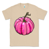 Mushroom Breast Cancer Awareness Pink Pumpkin Classic Tee - RanaPortraitStore
