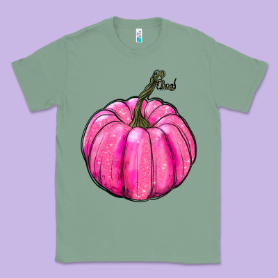 Breast Cancer Awareness Pink Pumpkin Classic Tee Designed By Ranaportraitstore