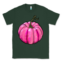 Sports Green Breast Cancer Awareness Pink Pumpkin Classic Tee - RanaPortraitStore