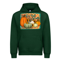 Forest Green It's Fall y'all pumpkins halloween and sunflowers Urban Hoodie - Jasminsmagicworld