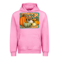 Fuchsia Pink It's Fall y'all pumpkins halloween and sunflowers Urban Hoodie - Jasminsmagicworld