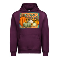 Mauve Wine It's Fall y'all pumpkins halloween and sunflowers Urban Hoodie - Jasminsmagicworld