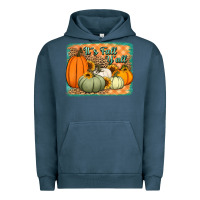 Pigment Midnight Navy It's Fall y'all pumpkins halloween and sunflowers Urban Hoodie - Jasminsmagicworld