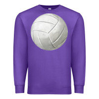Purple volleyball fa element Premium Sweatshirt - FaDigitalArtStudio