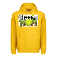 Lemon tennis mom Premium Hoodie - BarkalooDesign