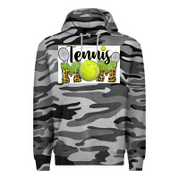 Slate Camo tennis mom Premium Hoodie - BarkalooDesign