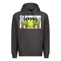 Smoke tennis mom Premium Hoodie - BarkalooDesign