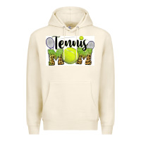 Tofu tennis mom Premium Hoodie - BarkalooDesign