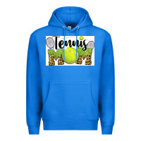 True Royal tennis mom Premium Hoodie - BarkalooDesign