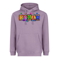 Lavender pride human Heavyweight Hoodie - Zillion Design Studio