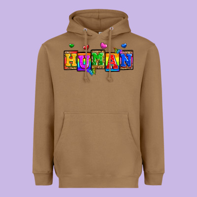 Pride Human Heavyweight Hoodie Designed By Zillion Design Studio