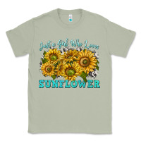Matcha just a girl who loves sunflower Classic Tee - texasbilliewilder