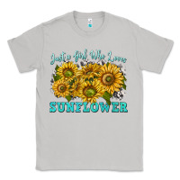 Moon Dust just a girl who loves sunflower Classic Tee - texasbilliewilder