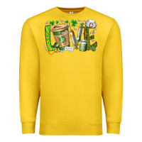 Lemon St Patricks love nurse Premium Sweatshirt - RacoonDesign