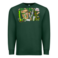 Sports Green St Patricks love nurse Premium Sweatshirt - RacoonDesign