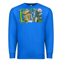 True Royal St Patricks love nurse Premium Sweatshirt - RacoonDesign