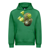 Emerald nylon hedgehog cactus Urban Hoodie - LillyAllenDesigns