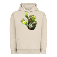 Pigment French Oak nylon hedgehog cactus Urban Hoodie - LillyAllenDesigns