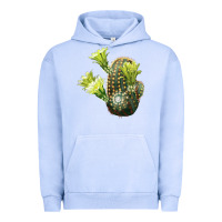 Pigment Grape Ice nylon hedgehog cactus Urban Hoodie - LillyAllenDesigns