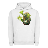 Pigment Lunar Rock nylon hedgehog cactus Urban Hoodie - LillyAllenDesigns