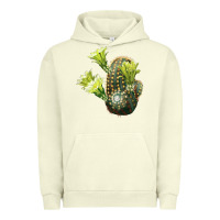 Pigment Pistachio nylon hedgehog cactus Urban Hoodie - LillyAllenDesigns