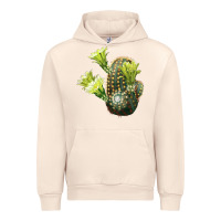 Sandshell nylon hedgehog cactus Urban Hoodie - LillyAllenDesigns
