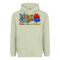 Matcha peace love understand Heavyweight Hoodie - Zillion Design Studio