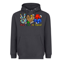 Smoke peace love understand Heavyweight Hoodie - Zillion Design Studio