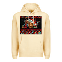 Pina Colada joy shaggy cow christmas Premium Hoodie - Jasminsmagicworld