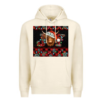 Tofu joy shaggy cow christmas Premium Hoodie - Jasminsmagicworld